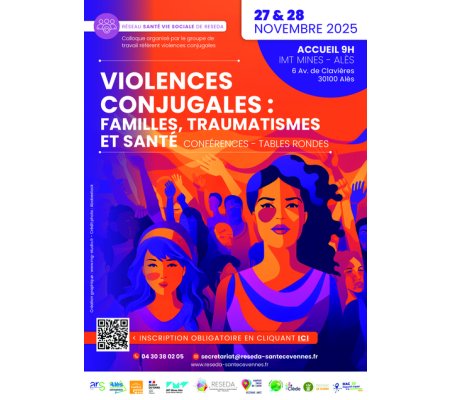 Pré-inscriptions Colloque Violences conjugales : familles, traumatismes et santé
