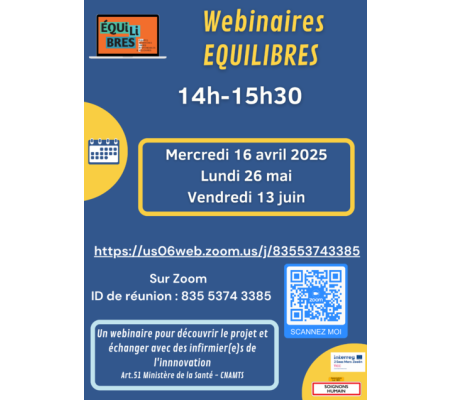 L'association Soignons Humain, porteuse de l'expérimentation Equilibres